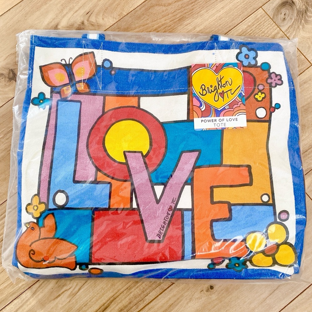 Brighton Power Of Love Canvas Tote